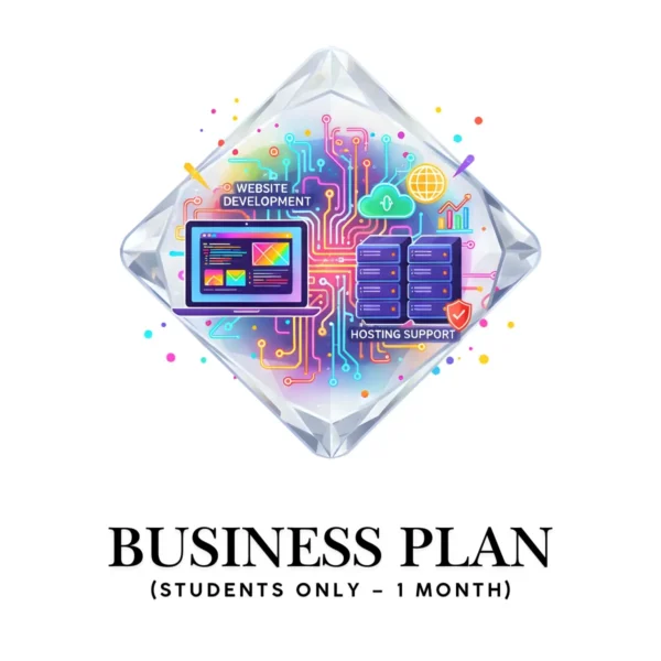 Business Plan– Monthly (Students Only)
